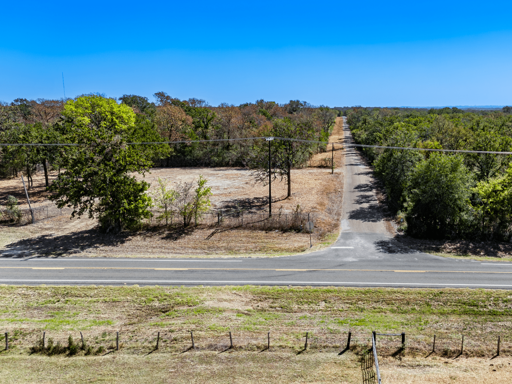 11 Acres Near College Station – No HOA, Power at Road, Ready to Build - Tract 1 photo 2